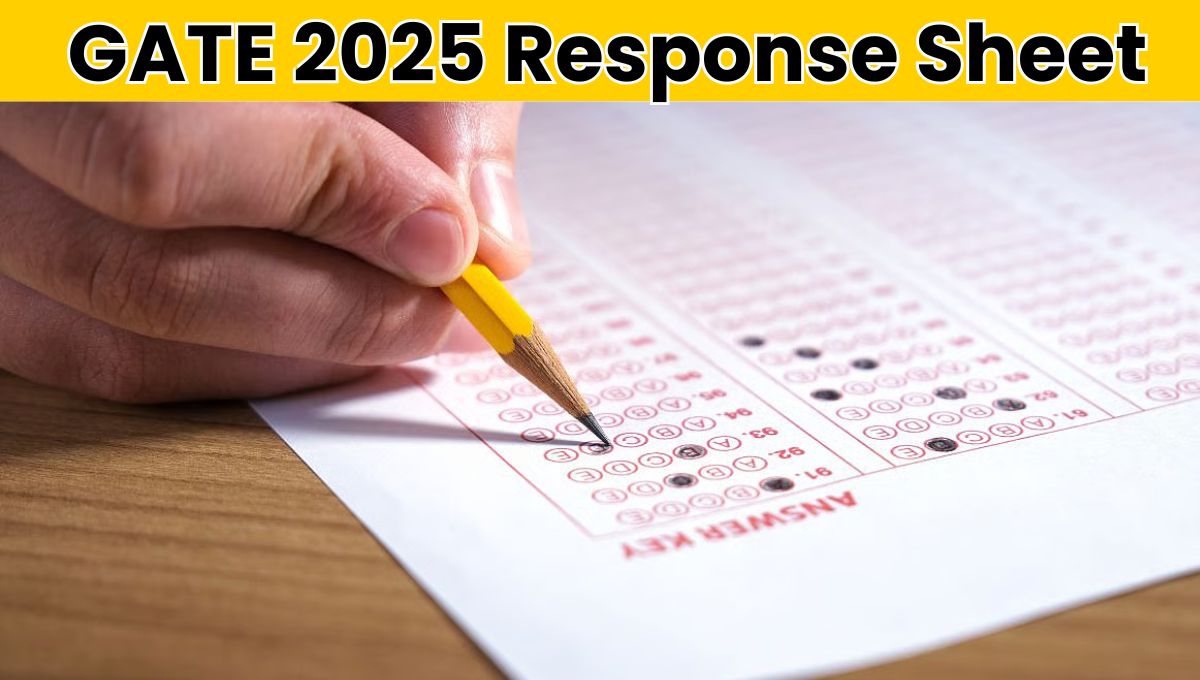 GATE 2025 Response Sheet