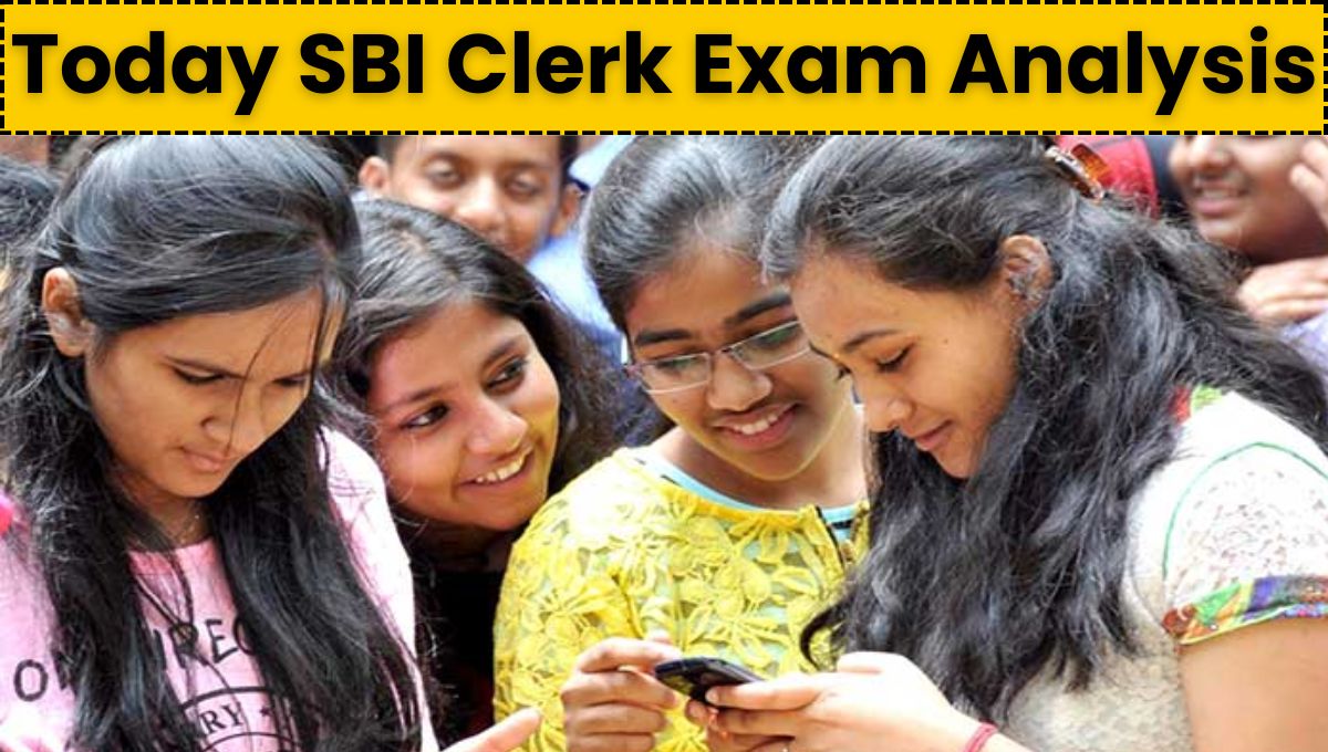 Today SBI Clerk Exam Analysis